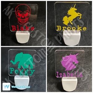 Personalized LED Night Lights